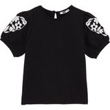 Shirt - Bloemenprint - Jersey - Lange Mouw - Normale Pasvorm