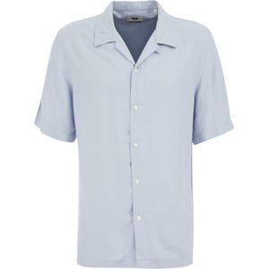 WE Fashion - Heren Overhemd - Lichtblauw - Regular Fit