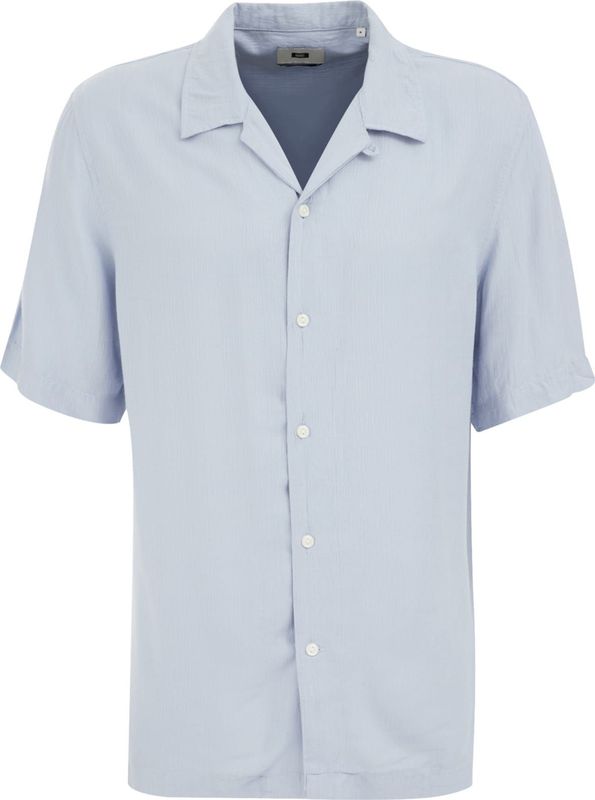 WE Fashion - Heren Overhemd - Lichtblauw - Regular Fit