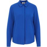 WE Fashion - Blouse - Indigo - Klassieke Blouse - Lange Mouw