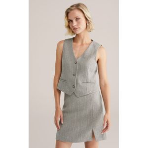 WE Fashion - Dames Rok - Structuur