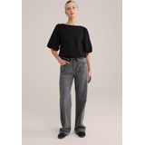 WE Fashion - Dames Top - Katoen - Ballonmouwen