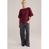 WE Fashion - Dames Top - Katoen - Ballonmouwen