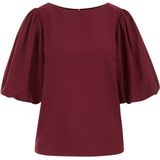 WE Fashion - Dames Top - Katoen - Ballonmouwen