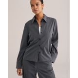 WE Fashion - Dames Blouse - Grijs - Boxy Fit