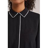 WE Fashion - Blouse - Regular Fit - Lange Mouwen - Contrast