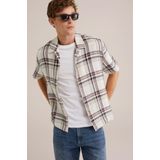 Blue Ridge - Heren Overhemd - Beige - Regular Fit - Katoen