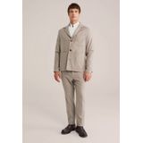 Van Gils - Heren Loose Fit Overshirt - Wolmix