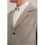 Van Gils - Heren Loose Fit Overshirt - Wolmix