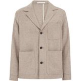 Van Gils - Heren Loose Fit Overshirt - Wolmix