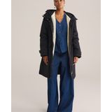 WE Fashion - Dames gewatteerde parka - Zwart