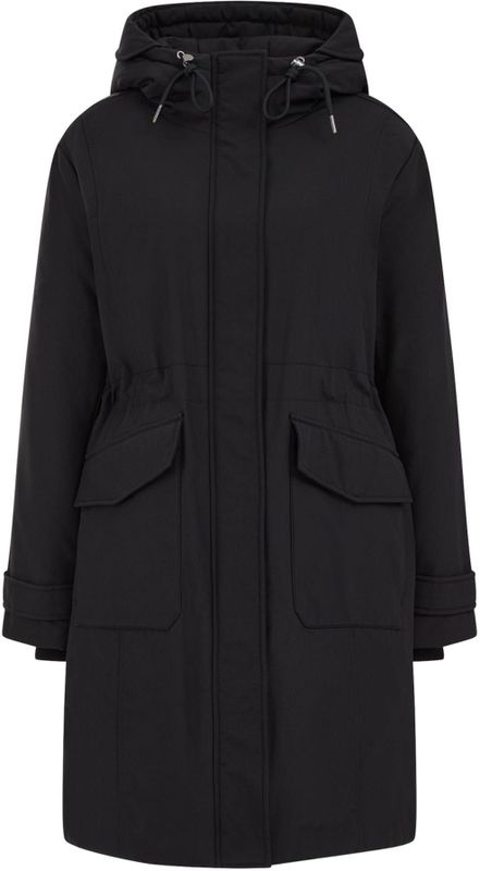 WE Fashion - Dames gewatteerde parka - Zwart