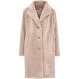 WE Fashion - Fluffy Jas - Beige - Dames