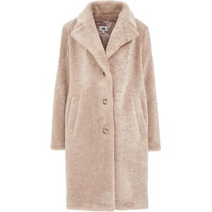WE Fashion - Fluffy Jas - Beige - Dames