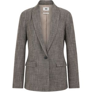 WE Fashion - Regular Blazer - Grijs Melange