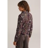 WE Fashion - Blouse - Lichtblauw - Klassieke Blouse - Lange Mouw