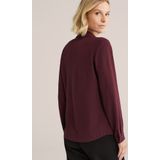 WE Fashion - Blouse - Donkerrood