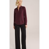 WE Fashion - Blouse - Donkerrood