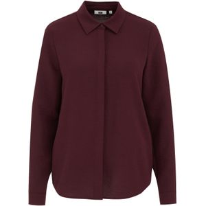WE Fashion - Blouse - Donkerrood