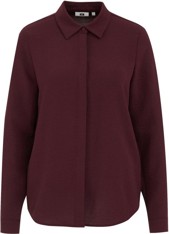 WE Fashion - Blouse - Donkerrood