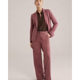 WE Fashion - Blouse - Oudroze - Rechtvallende Pasvorm - Lange Mouwen