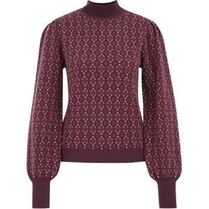 WE Fashion - Gebreide Trui - Dames - Met Print