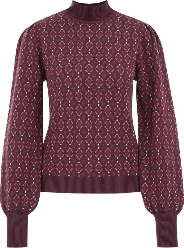 WE Fashion - Gebreide Trui - Dames - Met Print