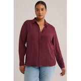WE Fashion - Blouse - Met Structuur - Dames