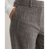 WE Fashion - Straight Regular Waist Broek - Zwart