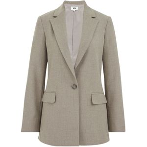 WE Fashion - Regular Blazer - Grijs Melange