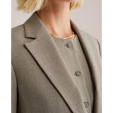 WE Fashion - Regular Blazer - Grijs Melange