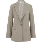 WE Fashion - Regular Blazer - Grijs Melange