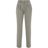 WE Fashion - Straight Regular Waist Pantalon - Beige
