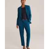 WE Fashion - Dames Blazer - Petrol - Slim Fit