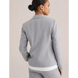 WE Fashion - Slim Fit Blazer - Lichtgrijs