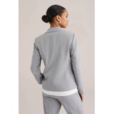 WE Fashion - Slim Fit Blazer - Lichtgrijs
