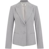 WE Fashion - Slim Fit Blazer - Lichtgrijs