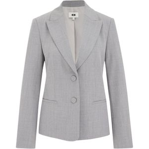 WE Fashion - Slim Fit Blazer - Lichtgrijs