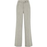 WE Fashion - Wide Leg Pantalon - Met Structuur