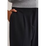 WE Fashion - Dames Pantalon - Taps Toelopen - Met Elastische Achterkant