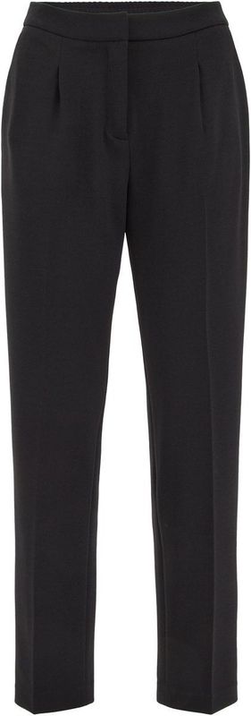 WE Fashion - Dames Pantalon - Taps Toelopen - Met Elastische Achterkant