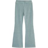 WE Fashion - Flared Legging - IJsblauw - Velvet