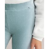 WE Fashion - Flared Legging - IJsblauw - Velvet