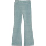 WE Fashion - Flared Legging - IJsblauw - Velvet