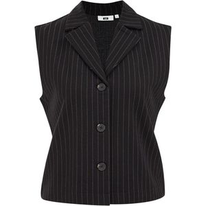WE Fashion - Gilet - Zwart - Mouwloos - V-hals