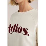 WE Fashion - Dames Sweater - Ecru - Regular Fit