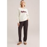 WE Fashion - Dames Sweater - Ecru - Regular Fit