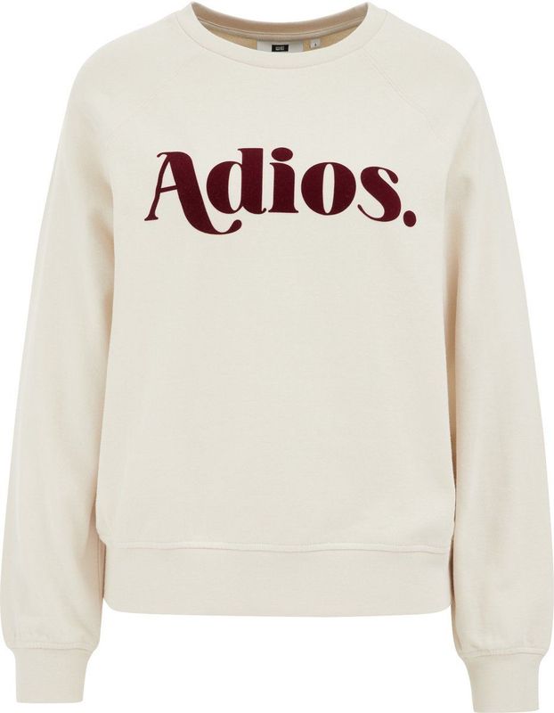 WE Fashion - Dames Sweater - Ecru - Regular Fit