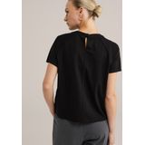 WE Fashion - Jersey Top - Regular Fit - Korte Mouwen