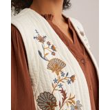 WE Fashion - Gilet - Met Borduursels - Regular Fit - V-hals